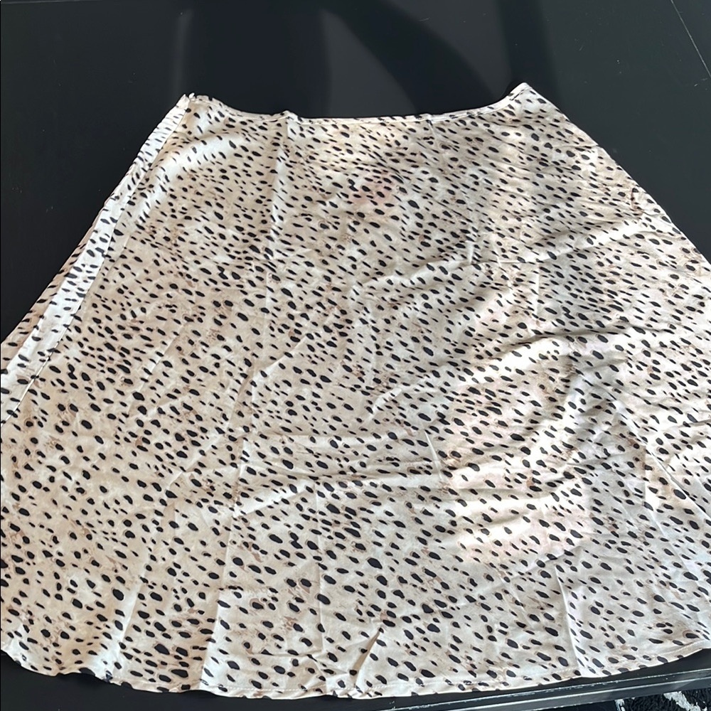 Cider Cream A-Line Mini Skirt for Night Out